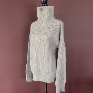 Elite Tahary Grey Cashmere Sweater XL